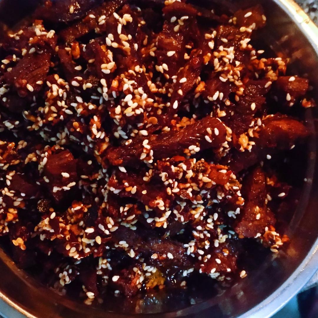 麻辣牛肉干