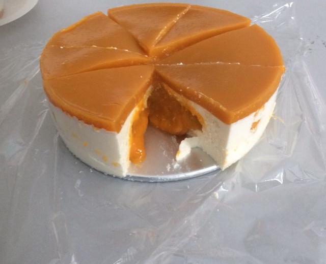芒果流心芝士蛋糕的做法