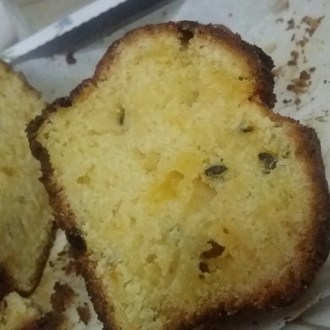 轻盈百香果磅蛋糕