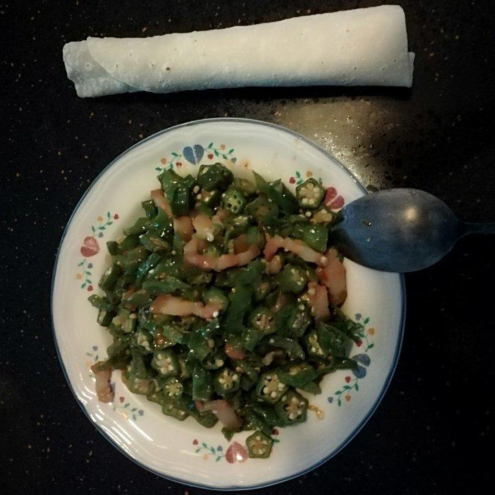 秋葵炒肉(超下饭！)