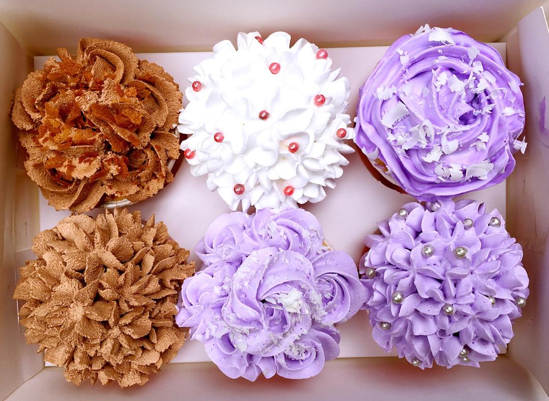 鲜奶油戚风杯子蛋糕（纸杯蛋糕）