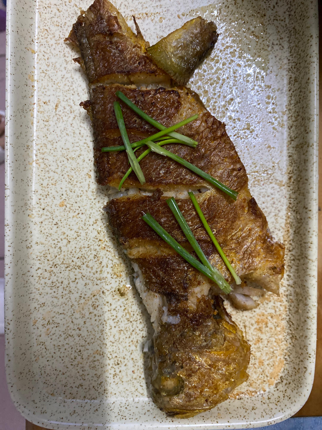 香煎小黄鱼
