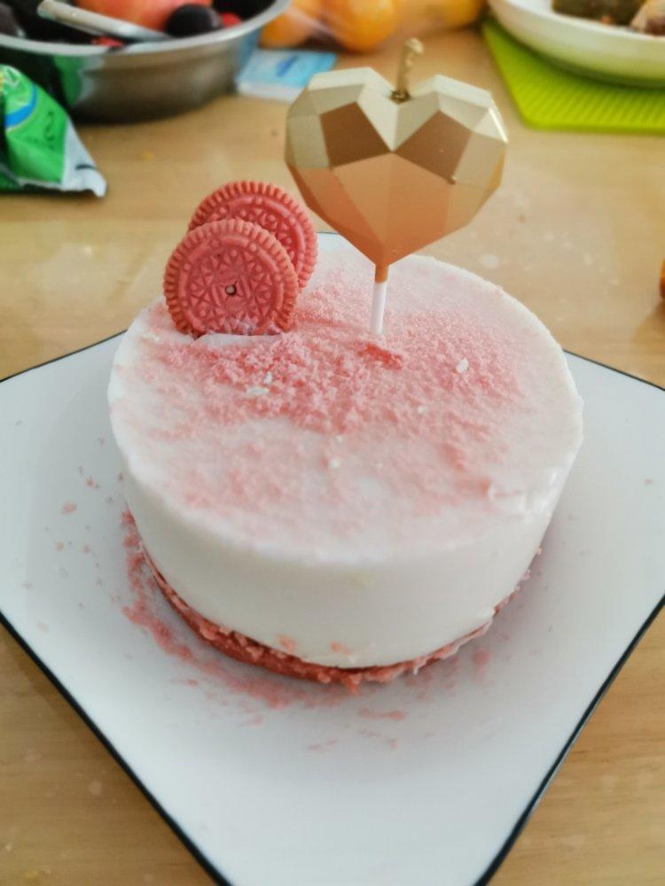 免烤箱！免打发！樱花奥利奥慕斯