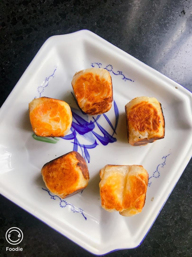 快手汤圆仙豆糕（手抓饼版）