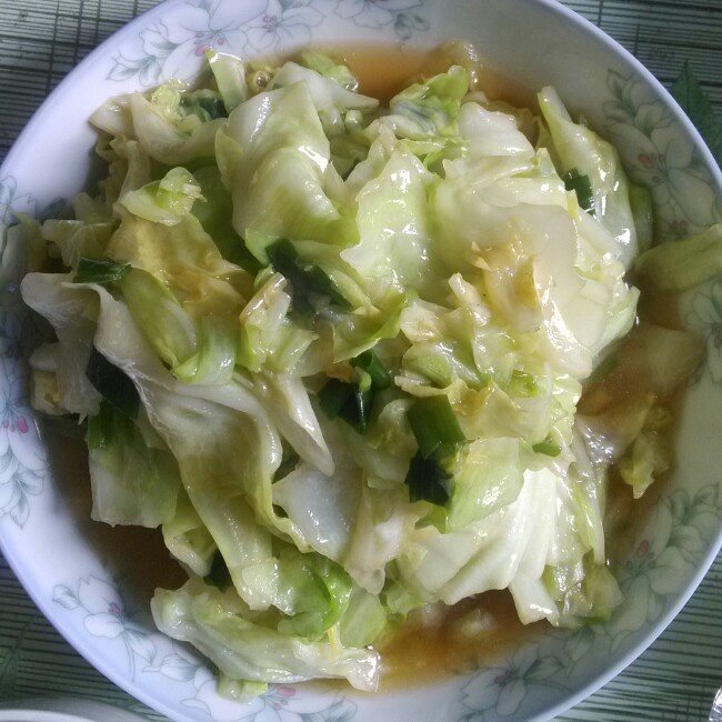 酱爆圆白菜