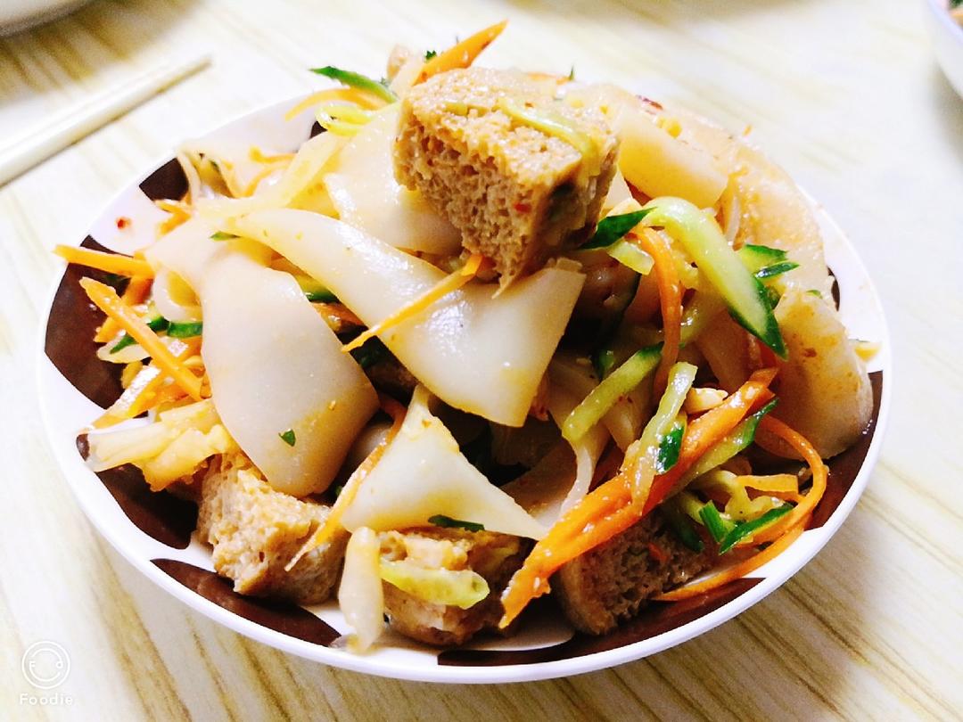 凉皮-家庭自制（告诉你自己做更劲道的秘诀）