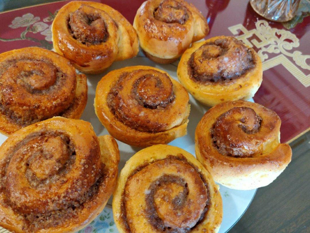 【曼食慢语】肉桂面包卷