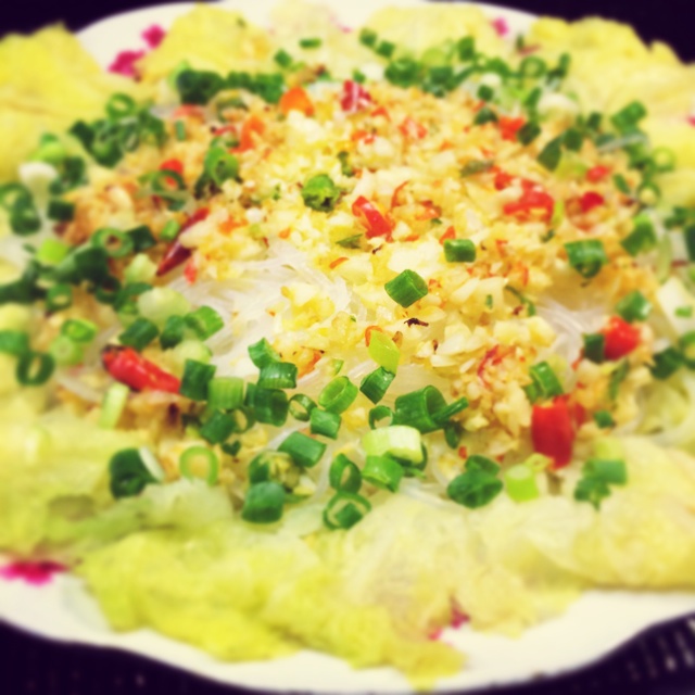 蒜茸粉丝娃娃菜