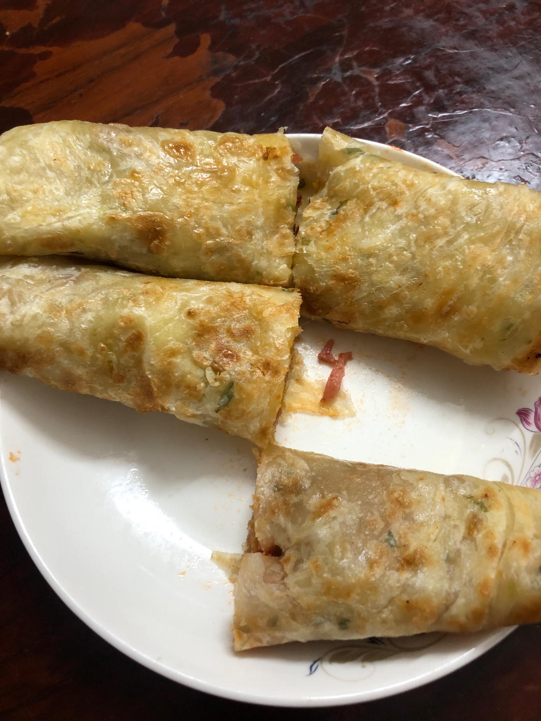 三分钟就可以做好孩子的早餐（手抓饼）
