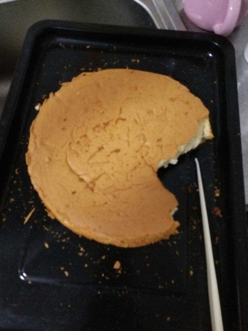 超好记八寸戚风蛋糕（后蛋法）