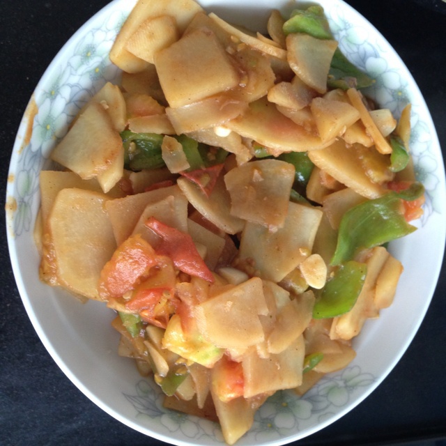 西红柿土豆片