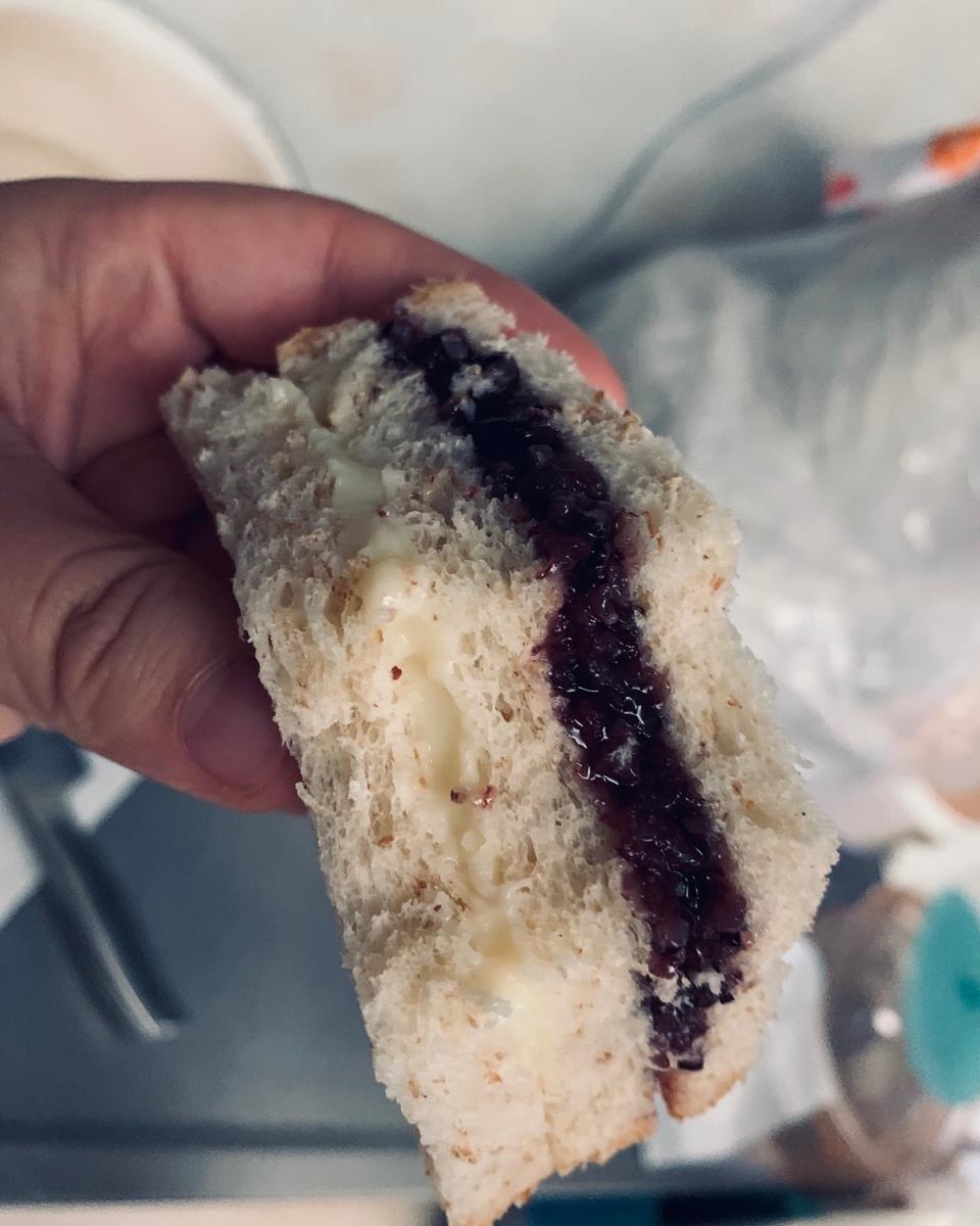紫米奶酪三明治