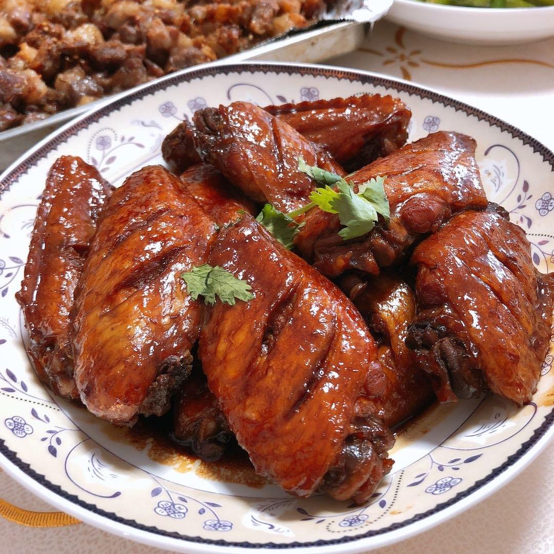 啤酒鸡翅中