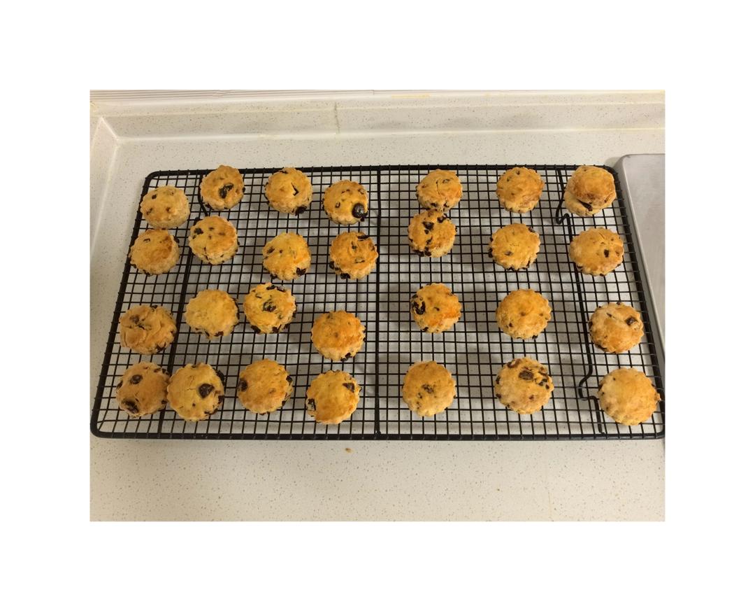 零失败搅一搅就能做的蔓越莓司康