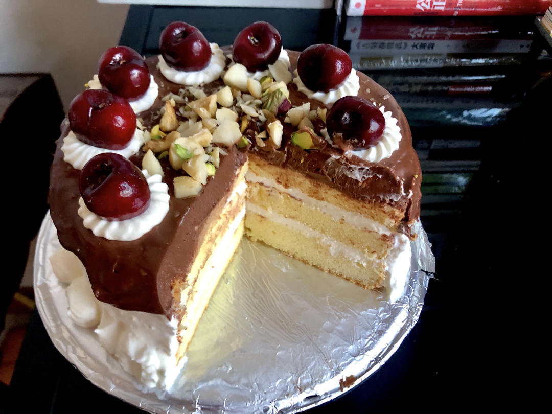 低糖低油~不裂不塌水光肌戚风蛋糕