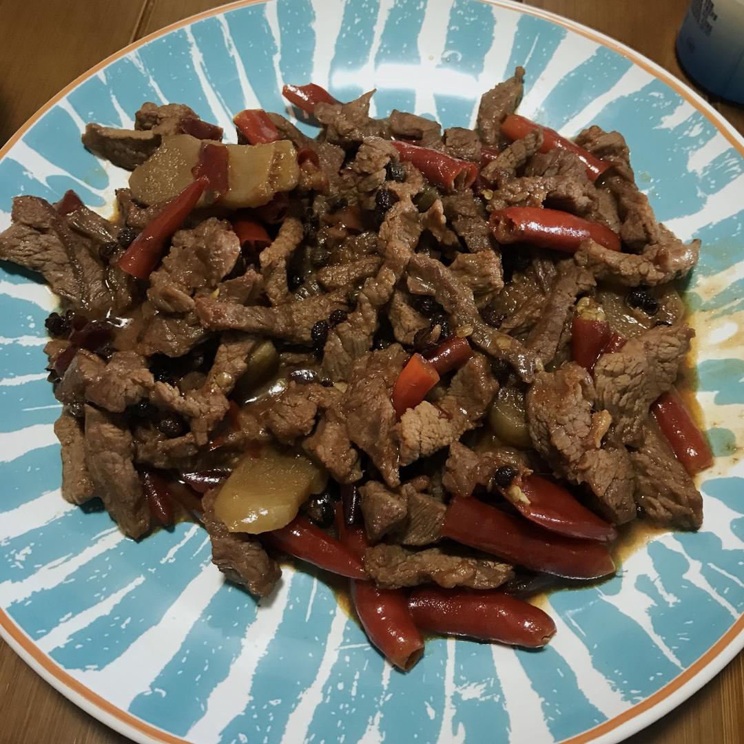 泡椒牛肉（美味下饭菜）