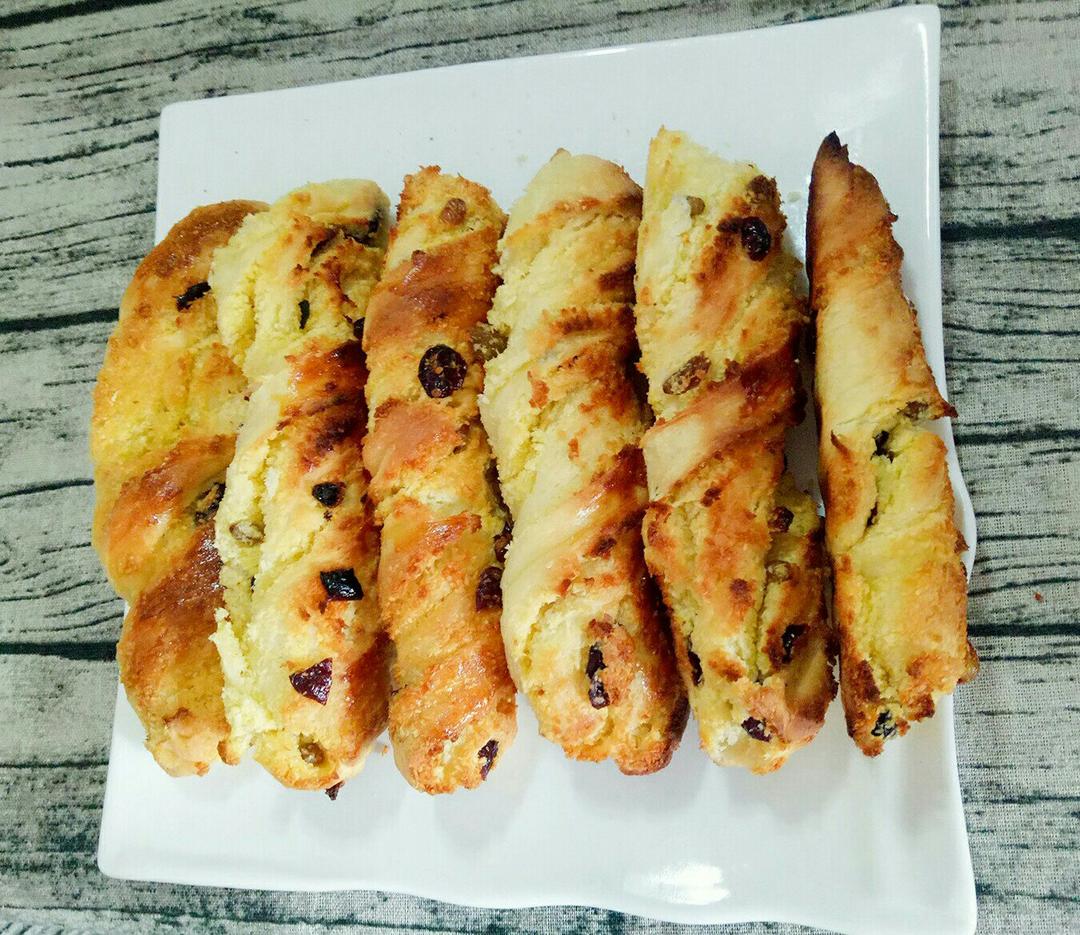 椰蓉蔓越莓奶香面包棒