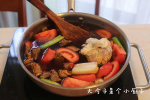 立冬，红枣炖牛肉的做法 步骤4