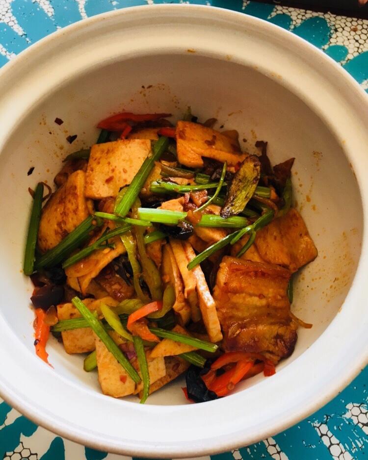 干锅千叶豆腐