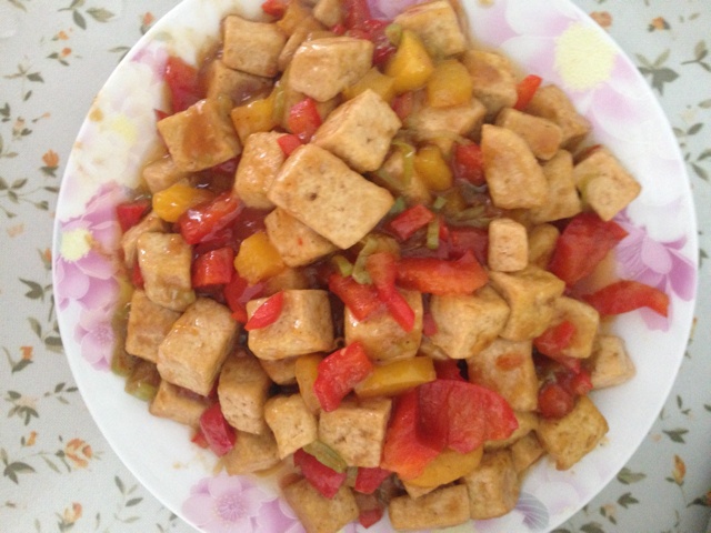 蚝油豆腐