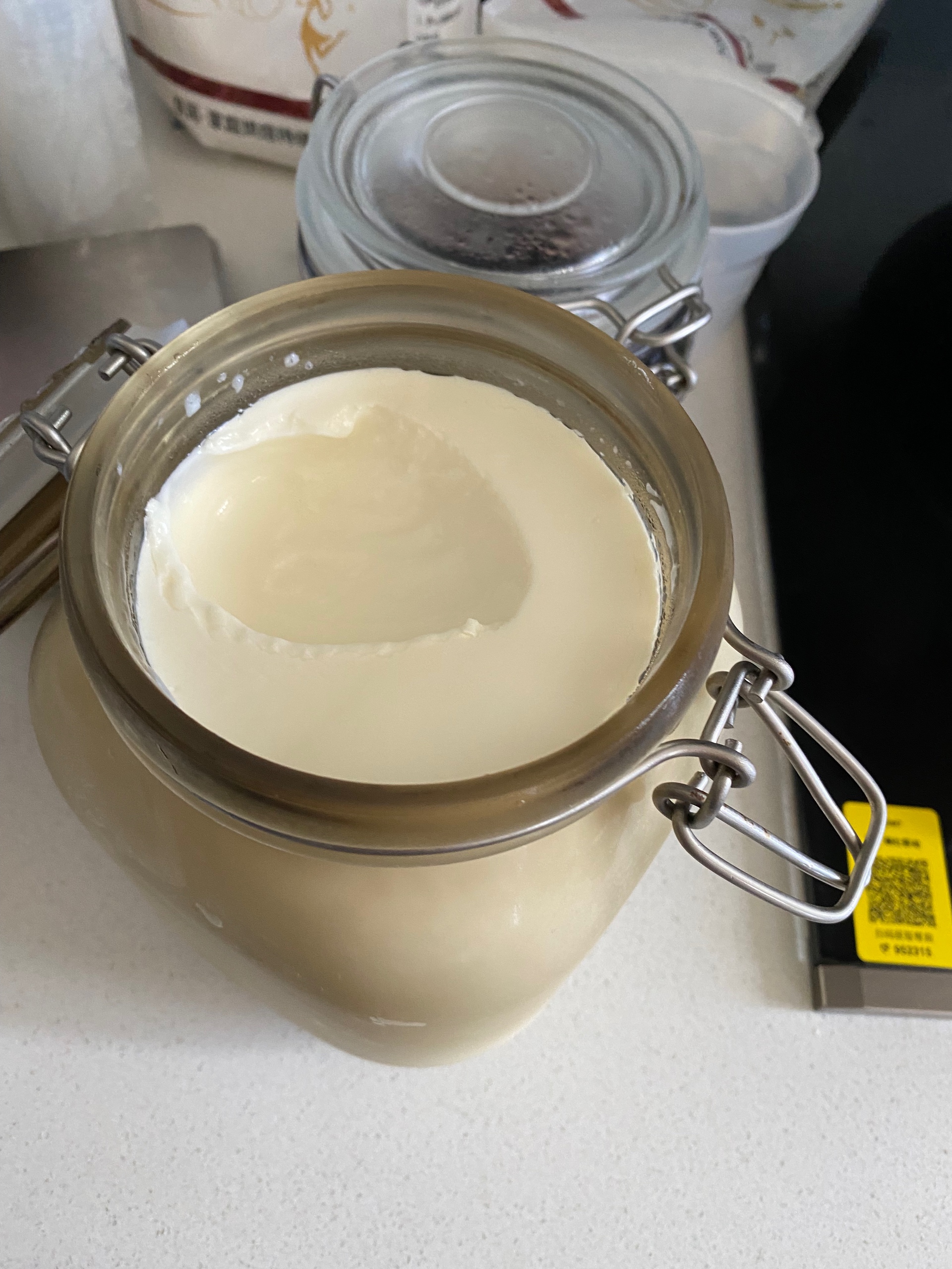 自制酸奶不用菌粉的做法