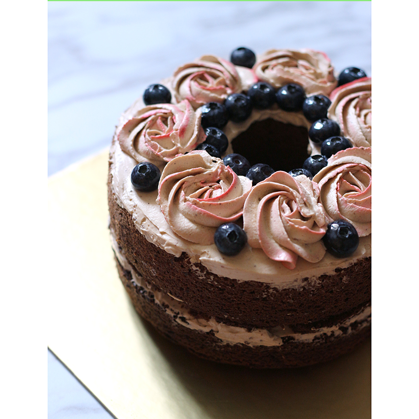 不消泡的巧克力戚风