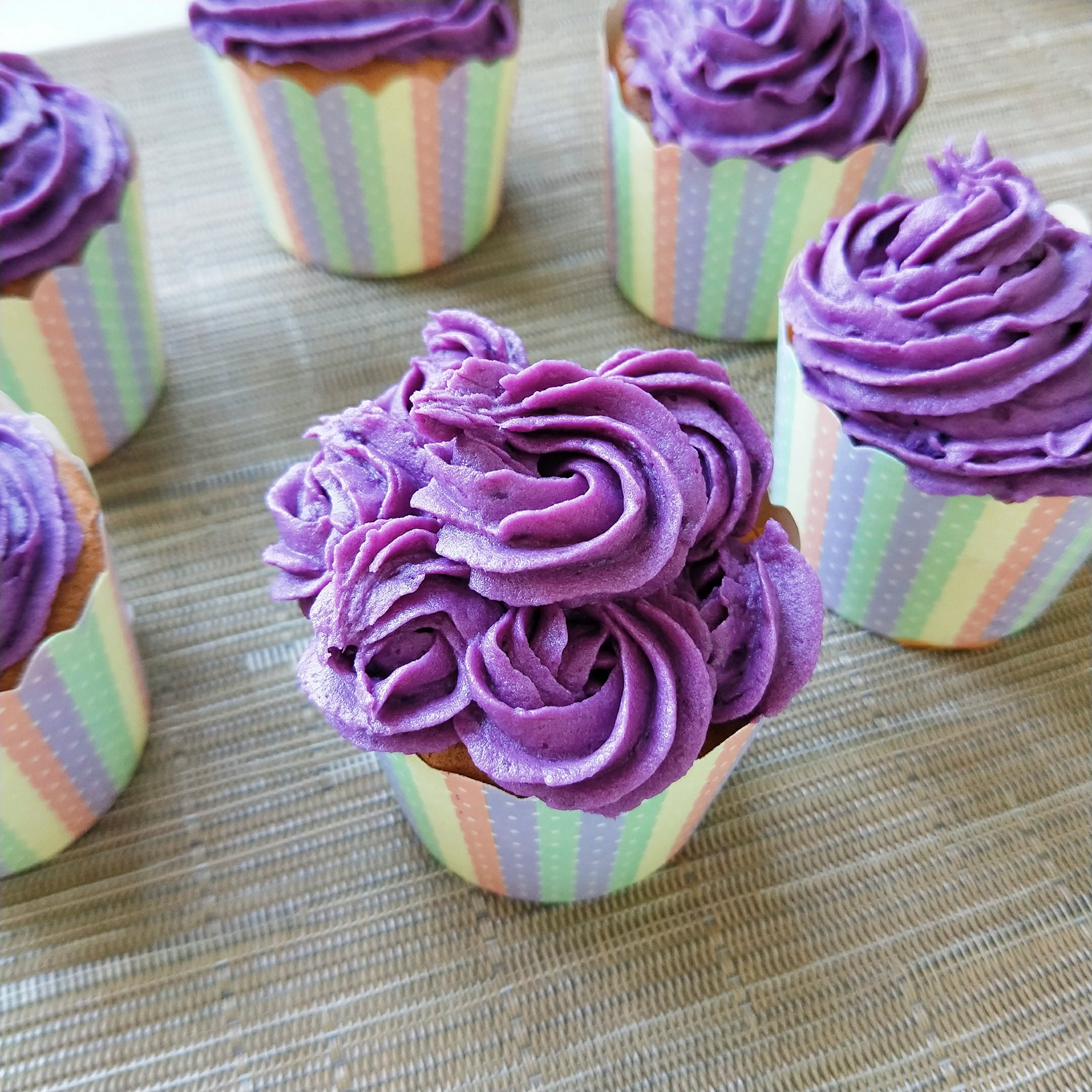 紫薯杯子蛋糕