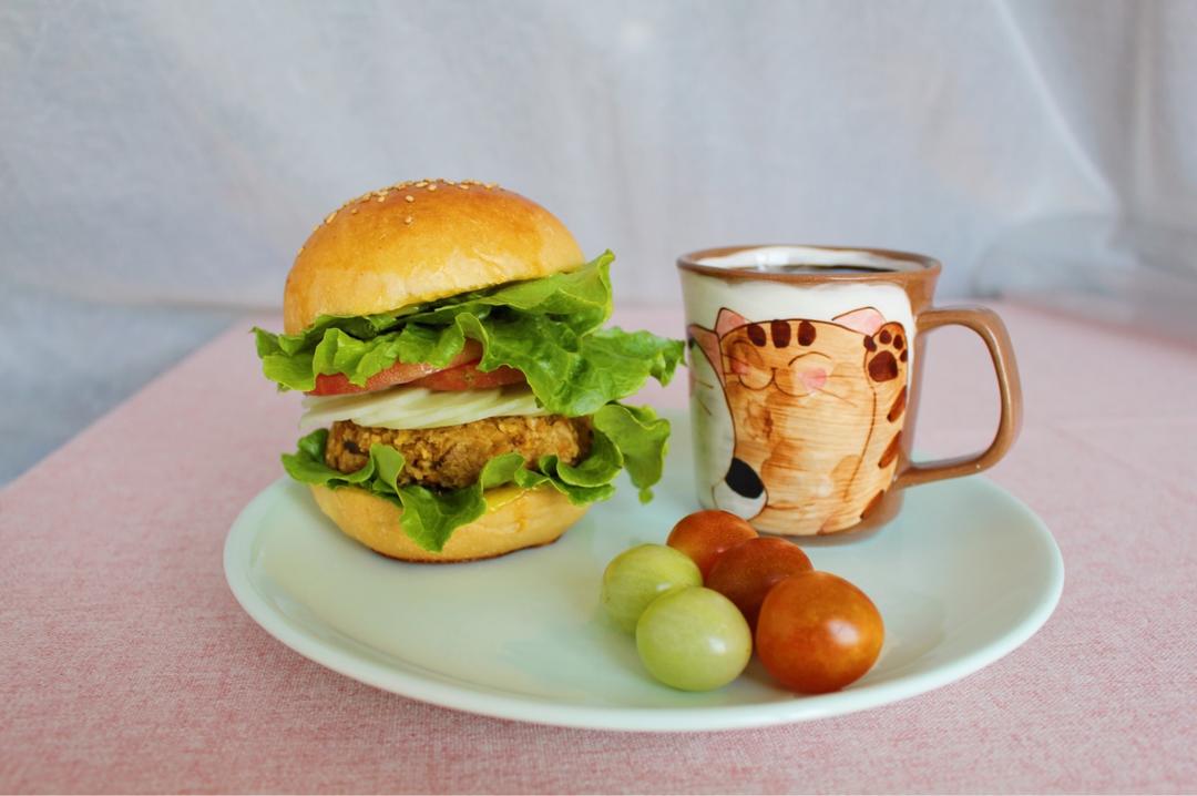 天然酵种汉堡胚