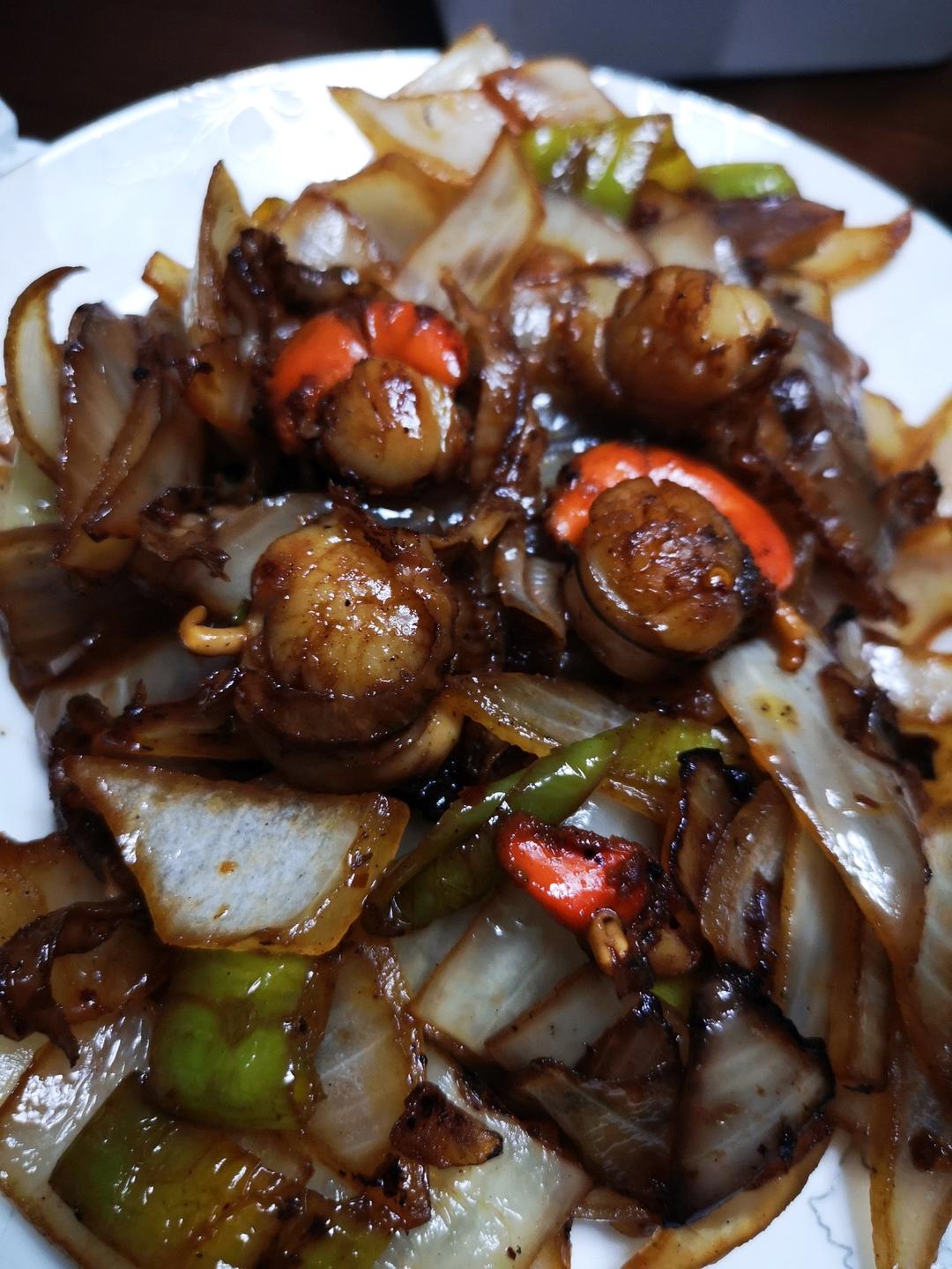 爆炒扇贝肉