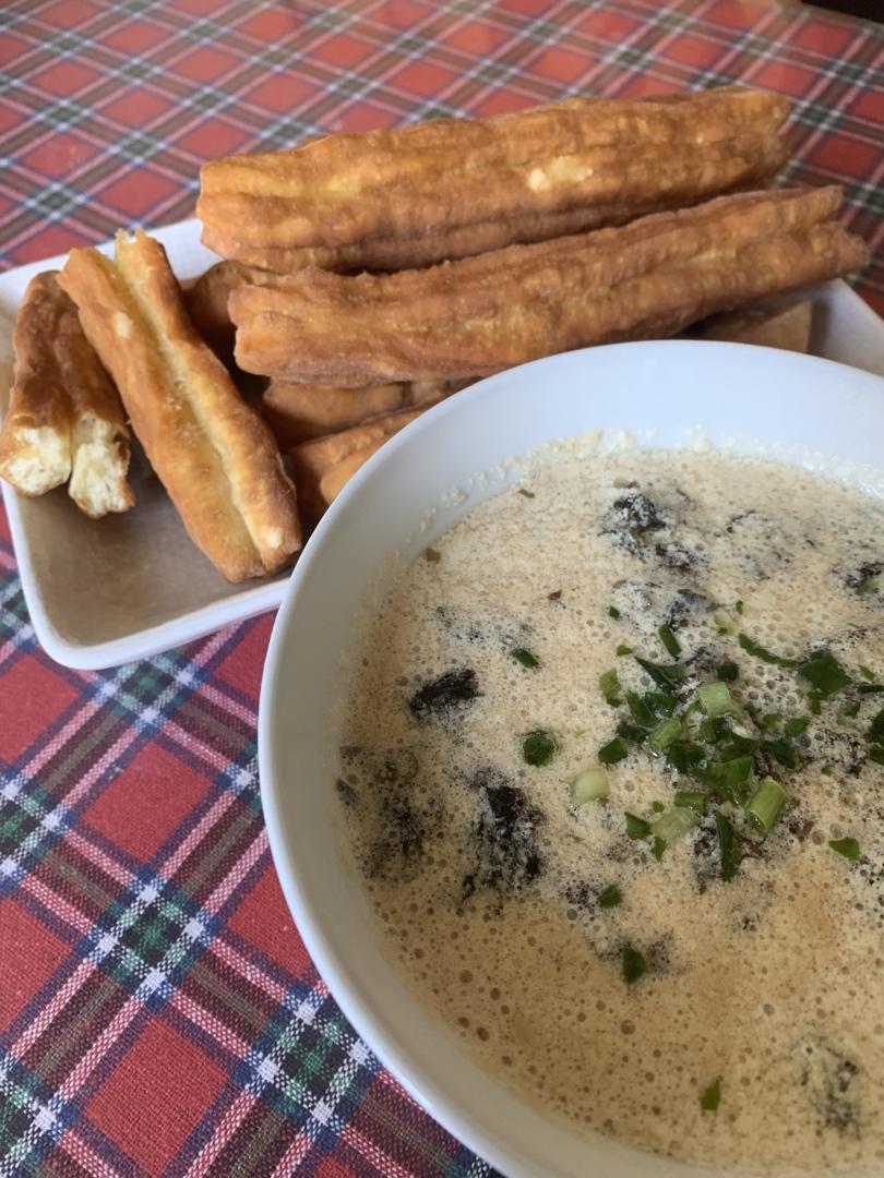 正宗老上海:一碗无敌好吃🉐️咸豆浆