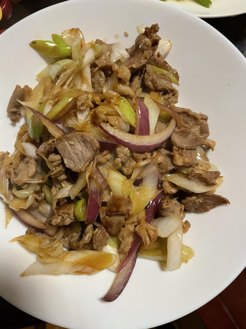 【嗷呜】老北京葱爆羊肉