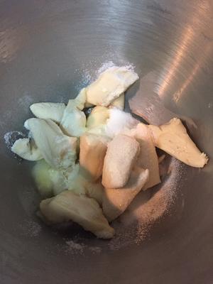 妃娟百分百中种北海道吐司—消灭淡奶油的做法 步骤2