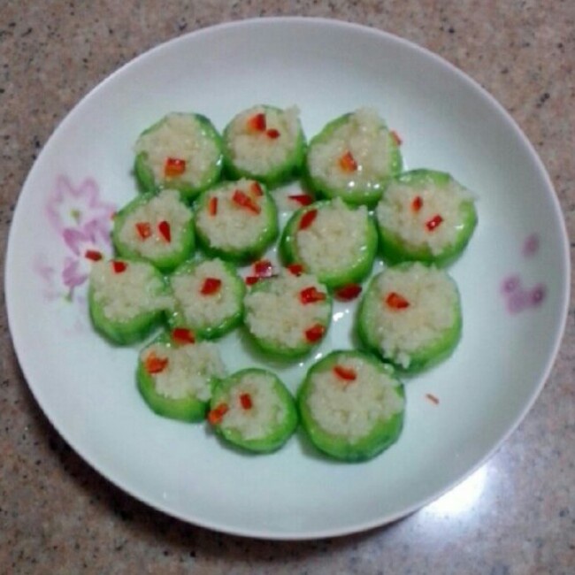 蒜蓉蒸丝瓜