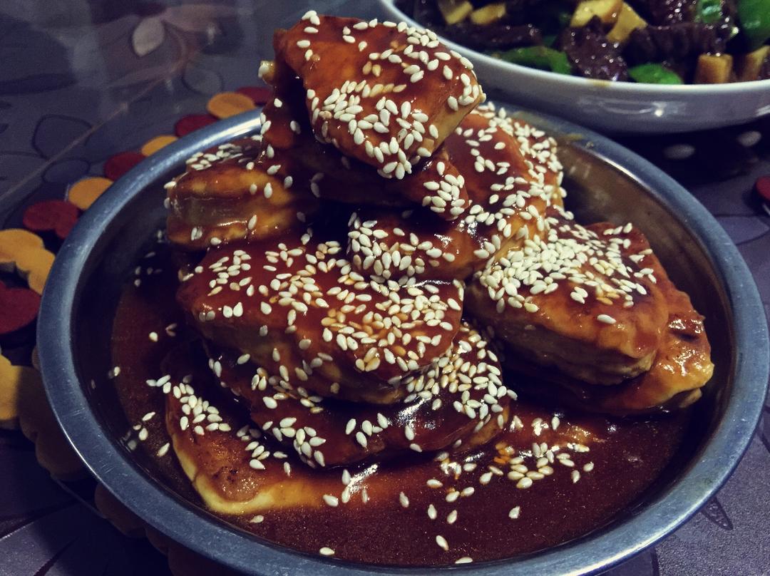 糖醋脆皮豆腐