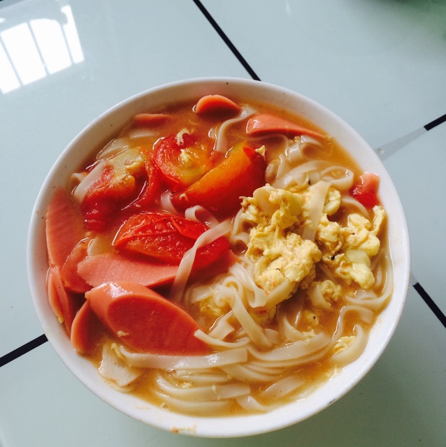 西红柿鸡蛋面