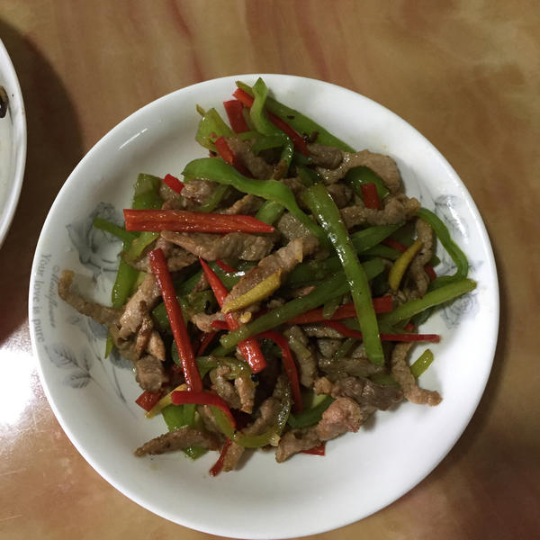 小炒肉丝