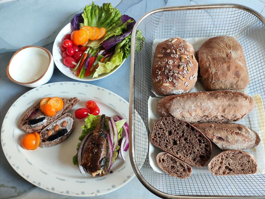 纯奶手撕吐司的做法 步骤1