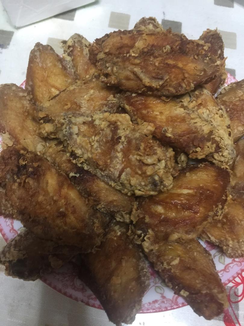 椒盐脆皮鸡翅