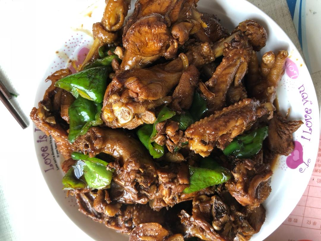 家常红烧鸡块
