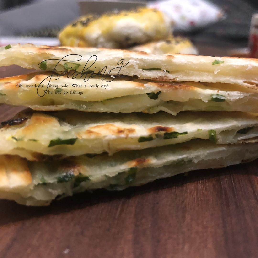 千层葱饼