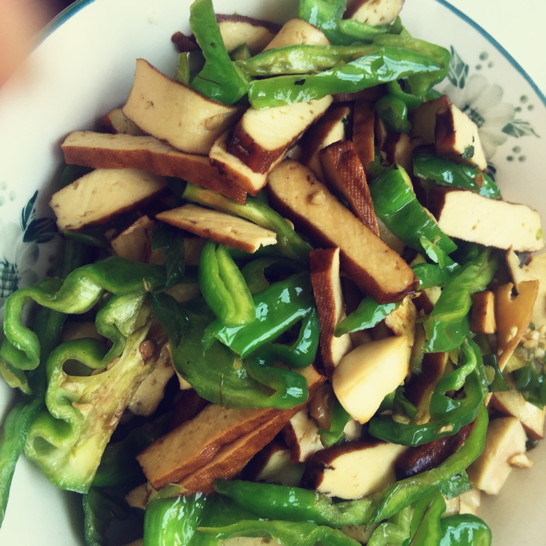 家常炒豆干