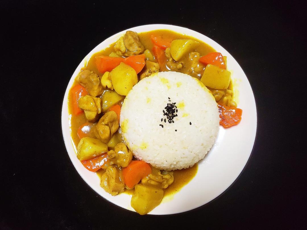 咖喱鸡肉饭