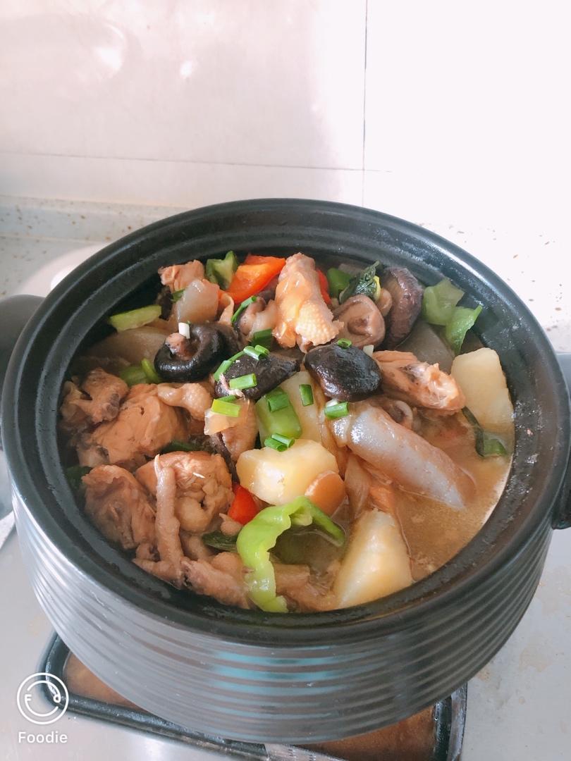 大盘鸡🐔                                 每一步都超仔细