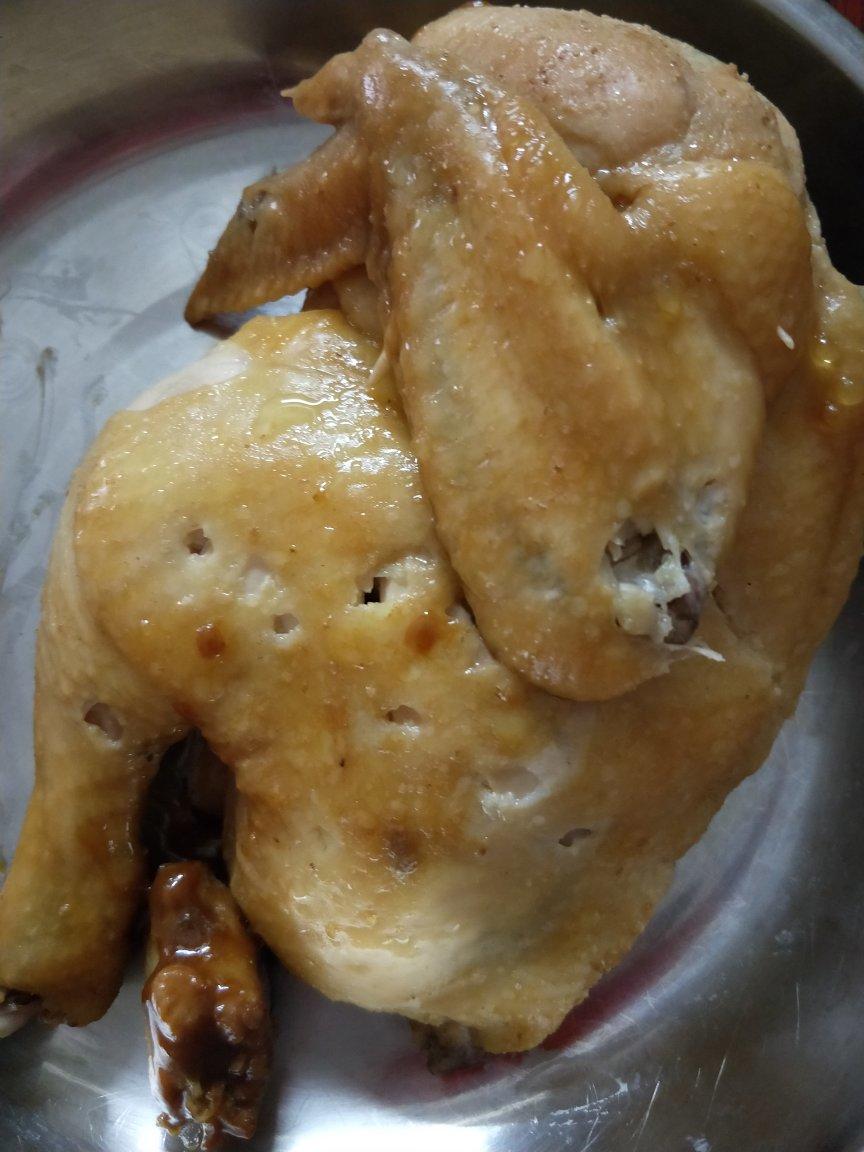 电饭煲盐焗鸡【手撕鸡】简易版