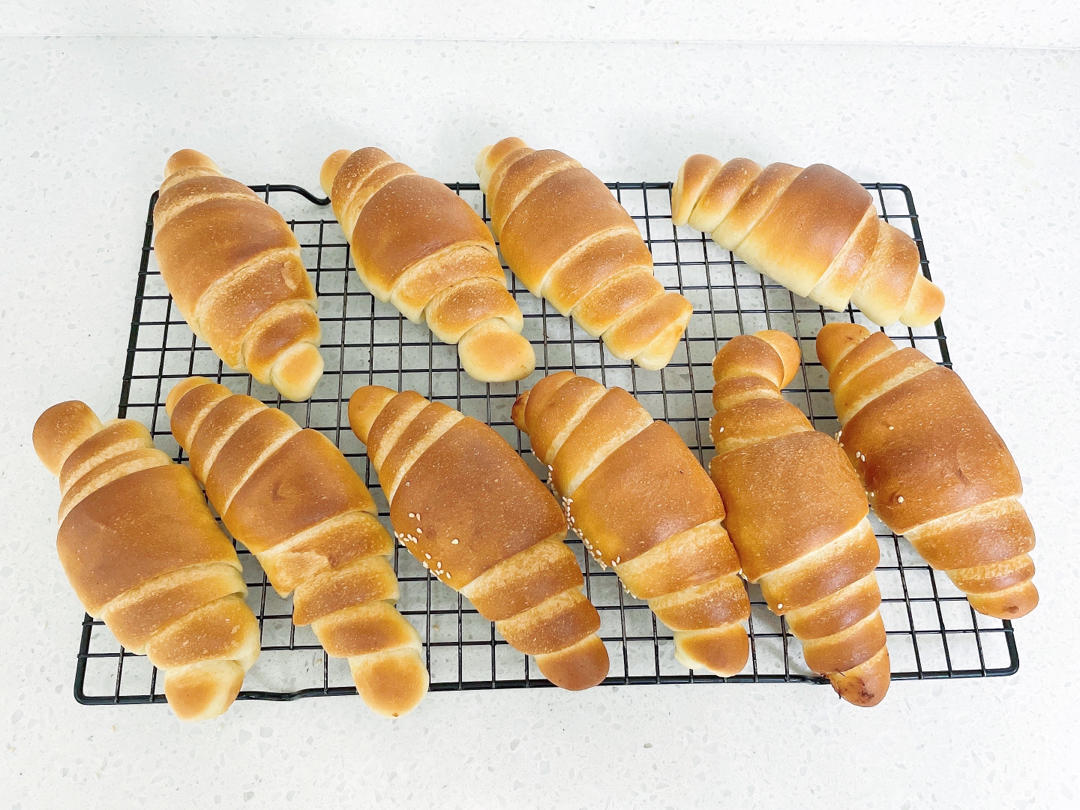 咸香酥脆的盐面包