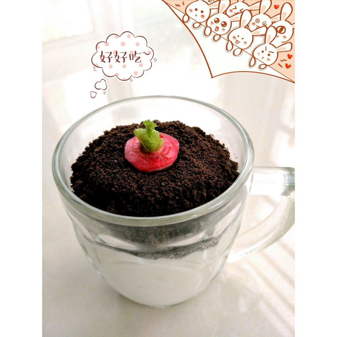 酸奶盆栽/继续延续小清新风/治愈系甜品