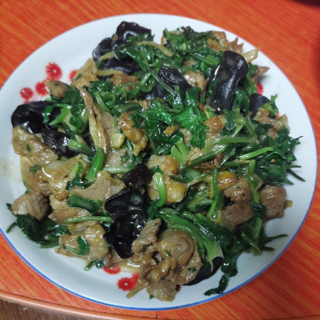 香菜牛肉