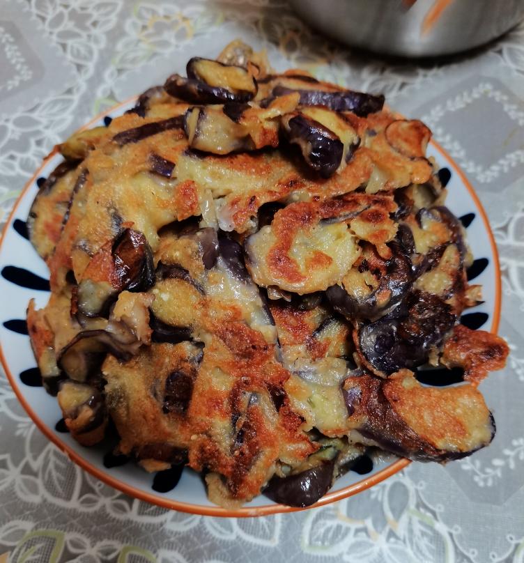 香煎茄饼（妈妈的味道）