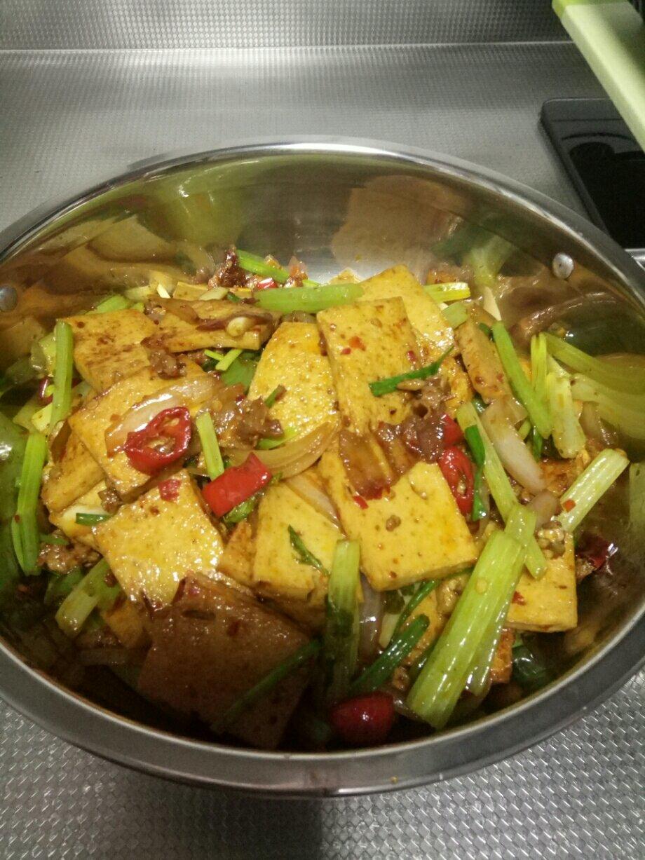 干锅千页豆腐