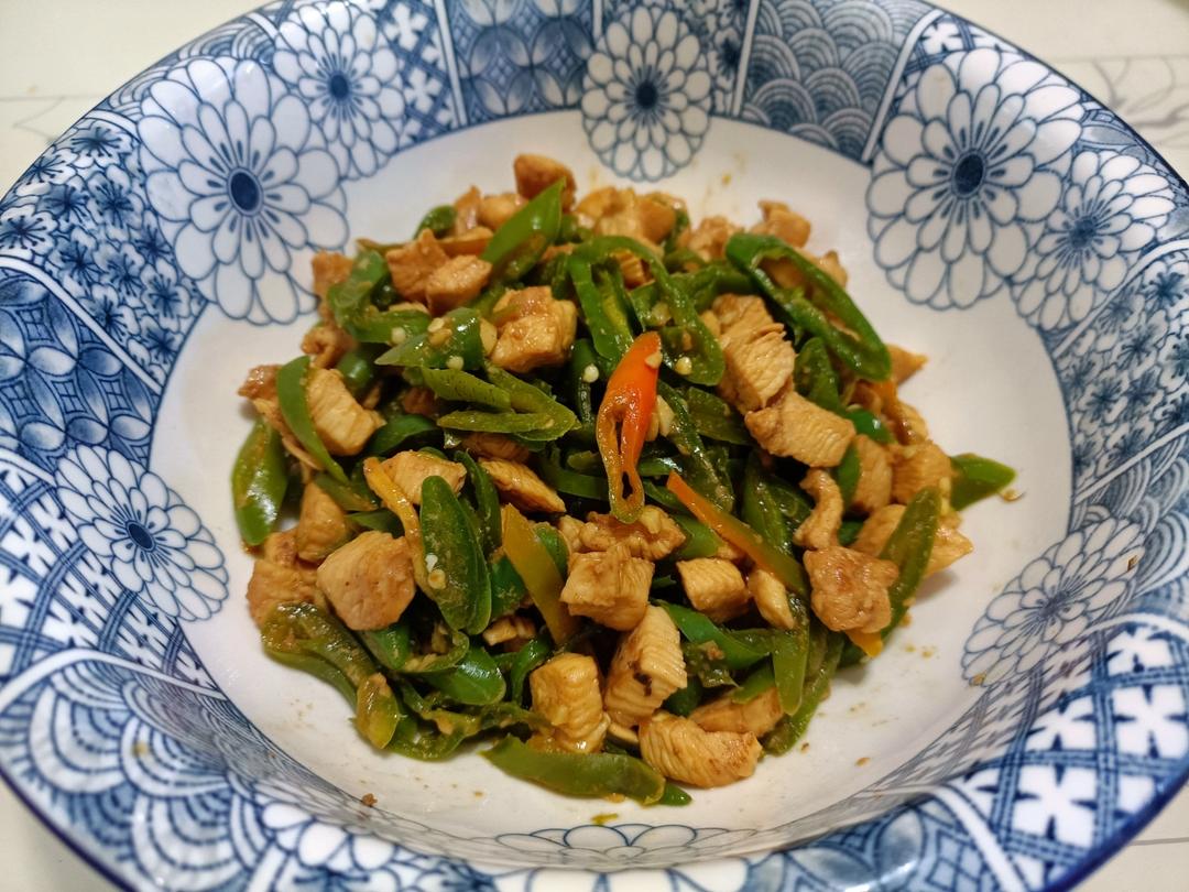 无敌下饭的青椒鸡丁